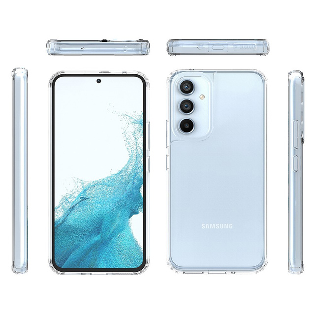 Etui ochronne obudowa Alogy Hybrid Clear Case Super do Samsung Galaxy A54 5G Przezroczyste + Szkło