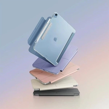 Etui Ochronne do iPad Air 11" (2024) UNIQ Camden Click Fioletowe