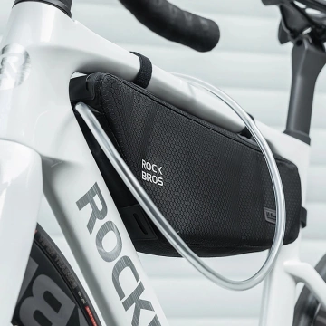 Torba rowerowa Rockbros 2,9 l na ramę pod rurę górną – czarna