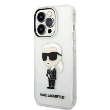Etui Karl Lagerfeld KLHCP14LHNIKTCT für iPhone 14 Pro 6,1" Hardcase Ikonik Karl Lagerfeld