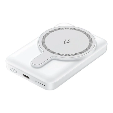 Vention FHSW0 5000 mAh 20 W magnetische Powerbank (weiß)
