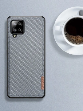 Dux Ducis Fino Schutzhülle mit Nylonbezug für Samsung Galaxy A42 5G grün