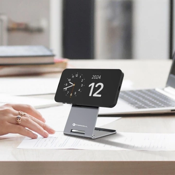 Flip Charge Qi2 MagSafe 15W USB-C Induktives Ladegerät aus Aluminium