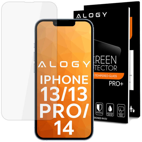 Alogy gehärtetes Glas für den Bildschirm für Apple iPhone 13/13 Pro / 14