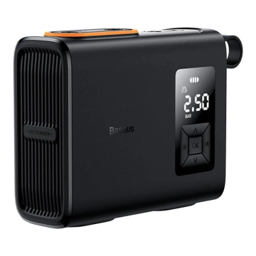 Tragbarer Kompressor der Baseus Mega EnergyPump-Serie, 6000 mAh mit Taschenlampe