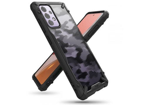 Etui Ringke Fusion X do Samsung Galaxy A72 4G/5G Camo Black