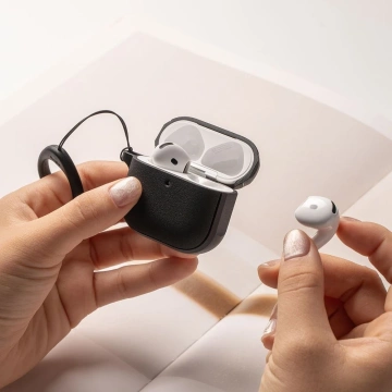 Etui do Apple AirPods 4 Ringke Onyx MagSafe Sage Green Karabinczyk