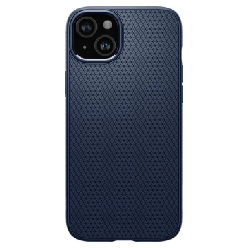 Spigen Liquid Air Case für iPhone 15 Plus Blau – Schlanker TPU-Schutz