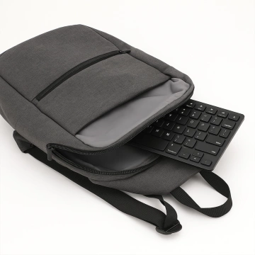 Drahtlose Bluetooth BT 3.0-Tastatur, universell für iPad iMac iOS Android Windows Slim Schwarz