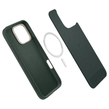 Etui Spigen Cyrill Kajuk Mag MagSafe für iPhone 16 Pro Max Forest Green