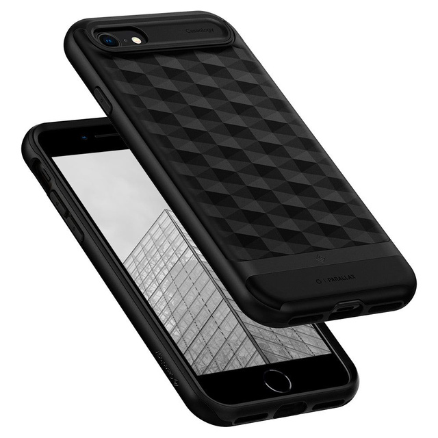 Etui Caseology Parallax do Apple iPhone 7 / 8 / SE 2020 / 2022 Matte Black