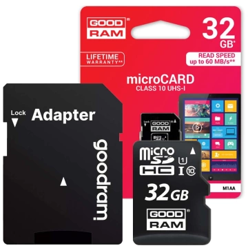 Karta pamięci GoodRam micro SD SDHC class 10 32GB