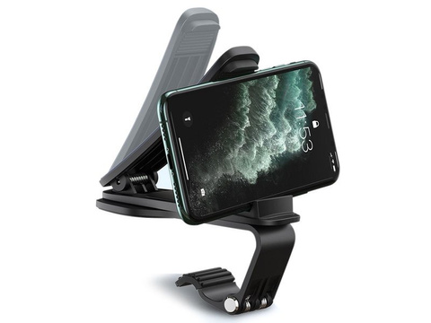 Baseus Big Mouth Pro Autohalterung für Armaturenbrett-Clip schwarz