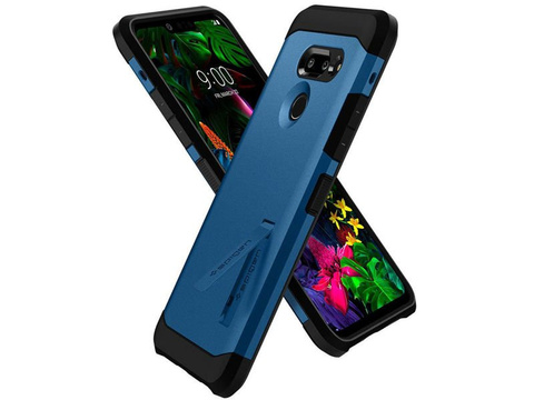 Etui Spigen Tough Armor LG G8 ThinQ Blau