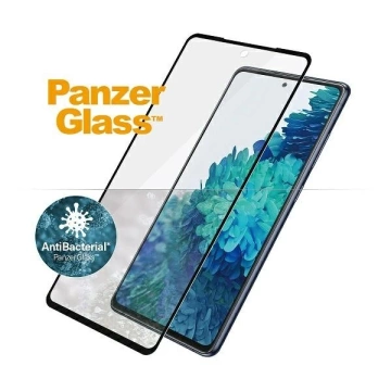 Szkło PanzerGlass E2E Microfracture do Sam S20 FE G781 Case Friendly Finger Print AntiBacterial czarny/black