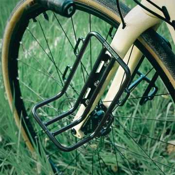 Rockbros 33210010001 vorderes Fahrradregal für Fahrradgabel – schwarz