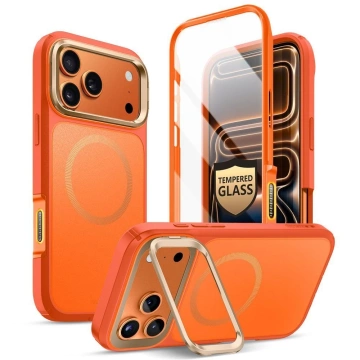 Etui Ochronne do iPhone 17 Pro Supcase Ares Flip Mag MagSafe Coral
