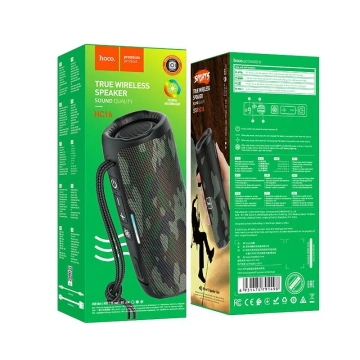 HOCO HC16 Głośnik Bluetooth 2x5W Moro FM USB AUX TF