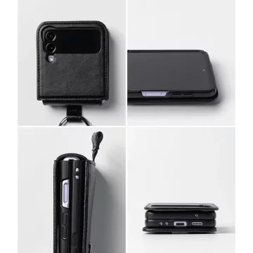 Ringke Signature Folio Galaxy Z Flip 4 schwarz