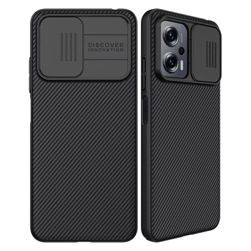Etui futerał Nillkin CamShield case do Xiaomi Poco X4 GT/ Redmi Note 11T Pro/ 11T Pro Plus 5G Black