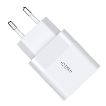 Ładowarka sieciowa C30W 2-Port USB-C - USB PD30W/QC3.0 White