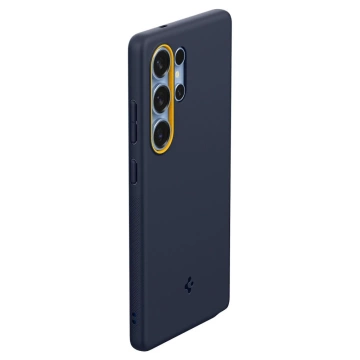 Samsung Galaxy S25 Ultra Blau Spigen Nano Pop Mag MagSafe Hülle Blaubeere Marine