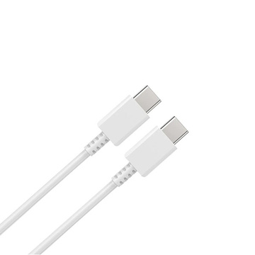 Kabel USB-C - USB-C Type-C 3A Power Delivery PD QC-Kabel 1M Weiß 1St