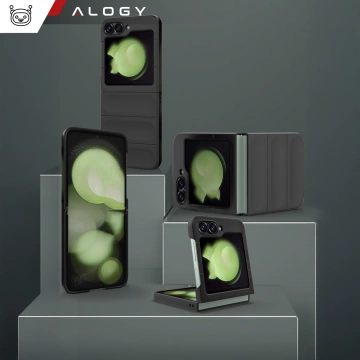 Etui ochronne na telefon MagicShield obudowa plecki case do Samsung Galaxy Z Flip 6 Czarne