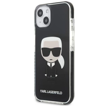 Karl Lagerfeld KLHCP13STPEIKK iPhone 13 mini 5,4" Hardcase Czarny/Schwarz Iconik Karl