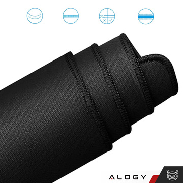 Podkładka na biurko pod myszkę mysz klawiaturę Mata ochronna antypoślizgowa gamingowa XXL 90x40 Alogy Marmur Zielona