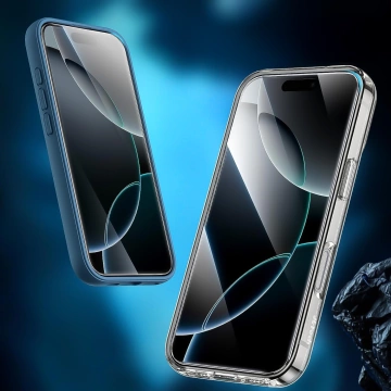 Schutzglas für Apple iPhone 16 Pro 3mk HardGlass Max Lite Verbesserter Displayschutz 9H Displayglas