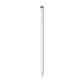Baseus Stylus aktiver passiver Eingabestift mit Batterieanzeige (weiß)