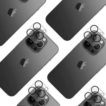 Objektivabdeckung für Apple iPhone 15 Pro/15 Pro Max – 3mk Lens Pro Full Cover