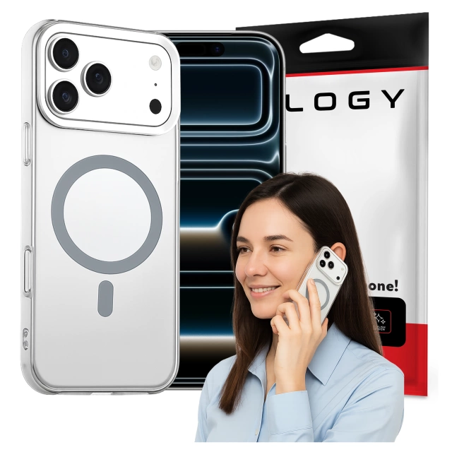 Etui do Apple iPhone 17 Pro – matowa obudowa do MagSafe z ochroną obiektywu, smukłe i odporne na zarysowania, idealne dopasowanie – Alogy Skinny MatteCase™ Białe