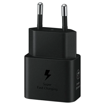 Ładowarka sieciowa GaN Samsung EP-T2510NBEGEU 25W SFC USB-C - czarna