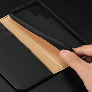Dux Ducis Hivo Schutzhülle für Samsung Galaxy S23 Plus Flip Cover Wallet Stand RFID Blocker rot