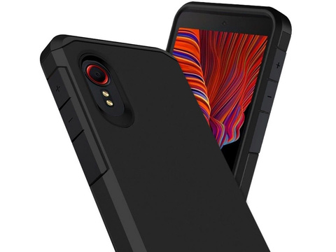 Alogy Armor Matt Case für Samsung Xcover 5 Schwarz