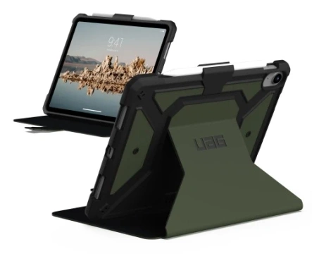 Etui UAG Metropolis SE do iPad 10.9" 10 Gen Olive z Uchwyt. Pencil