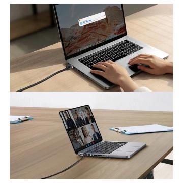 Baseus Speed ​​Six Netzwerkkabel RJ45 1000Mbps 1,5m schwarz (WKJS000001)