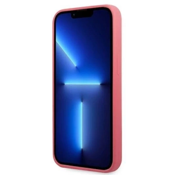 Karl Lagerfeld KLHCP13XSLMP1PI iPhone 13 Pro Max 6,7" Hardcase fuksja/fuchsia Silikonplakette