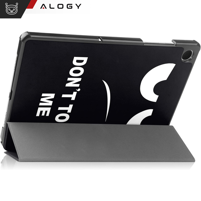 Etui do Samsung Galaxy Tab A11+ (X310/X315/X316) / A9+ 2023 11" (X210/X215/X216) obudowa z klapką na tablet Slim Case Alogy Don't touch me czarne