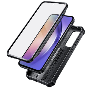 Kevlar Cam-Hülle für Samsung Galaxy A55 5G Schwarz