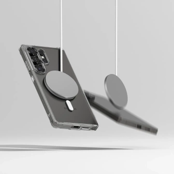 Etui do Samsung Galaxy S25 Ultra Clear Ringke Fusion Magnetic MagSafe
