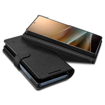Etui für Samsung Galaxy S25 Ultra Black Spigen Wallet "S"