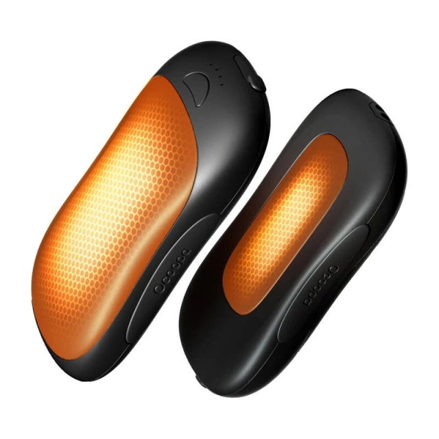 Ogrzewacz do Rąk z Funkcją Powerbanku Ocoopa UT3 Pro 2x5000 mAh USB-C Pomarańczowo-Czarny