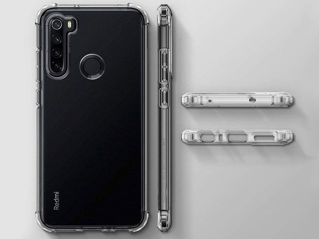 Etui Spigen Crystal Shell do Xiaomi Redmi Note 8 Crystal Clear