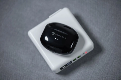 Forcell F-Audio TWS Clear Sound Kabellose Kopfhörer Schwarz