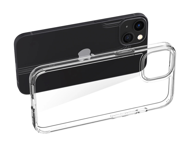 Etui obudowa case Spigen Ultra Hybrid do Apple iPhone 13 Mini Crystal Clear + Szkło