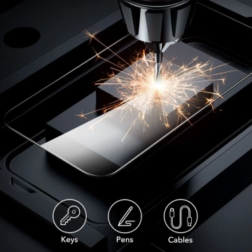 ESR Panzerglas 2er-Pack für iPhone 16 Plus Klar