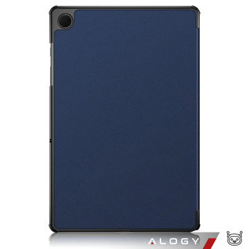Hülle für Samsung Galaxy Tab A9 Plus 2023 11" (X210/X215/X216) Tablet Flip Cover Buchcover Case Alogy Marineblaues Glas